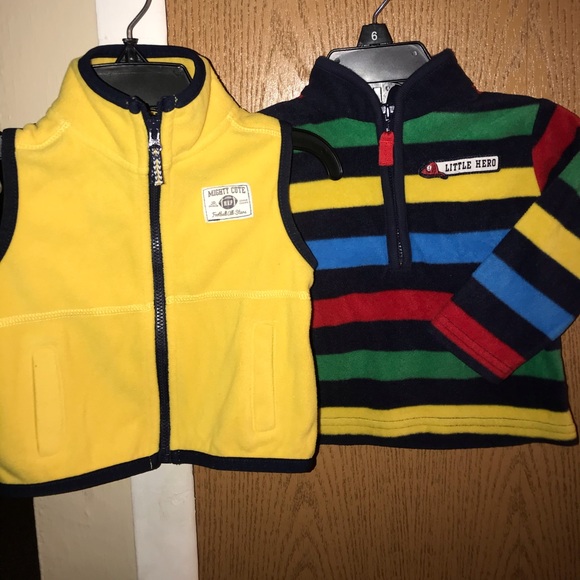 infant fleece vest